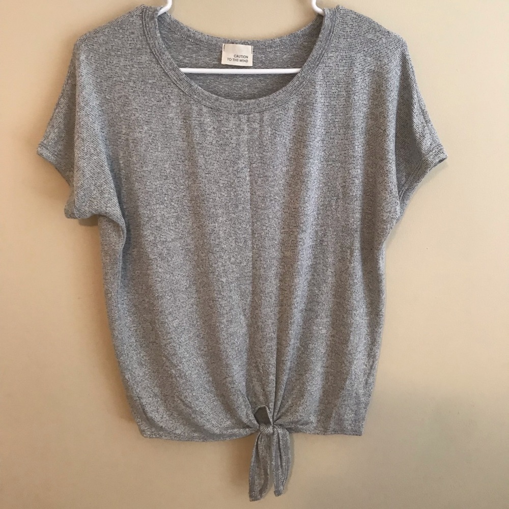 Tied Thick Shirt!